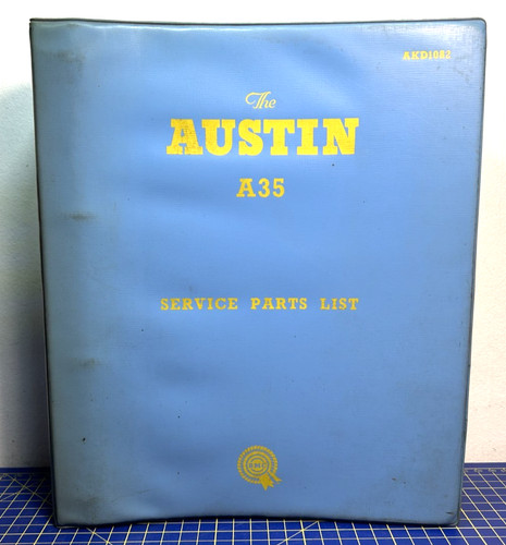 Factory service parts - service, list
