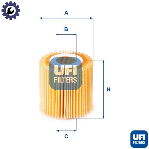 Oil filter 150 for - 25.150.00,