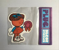 Very Rare Vintage 1971 Danot Magic Roundabout "Florence" Plug Decor Sticker