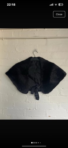 Women black faux fur - women’s,
