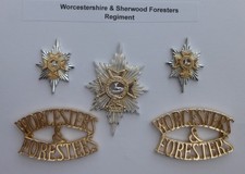 Cap & Collar Badges, Shoulder