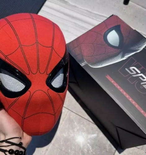 Spider man mask moving eyes - man,