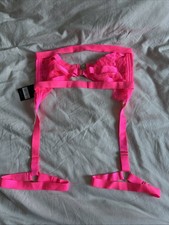 Boux Avenue Hot Pink Garter