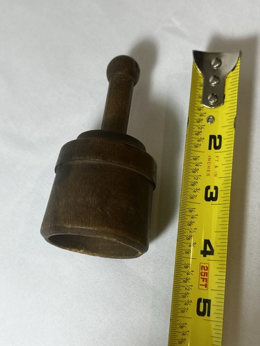 Antique wooden butter mold - wooden,