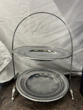 Antique Two Tier Cake Stand