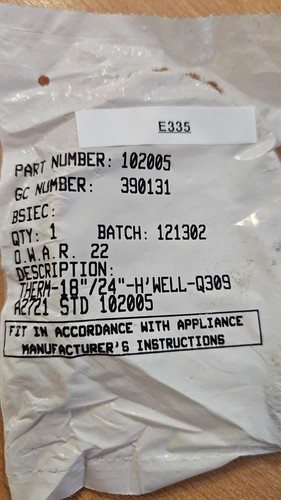Baxi 102005 thermocouple - 102005,