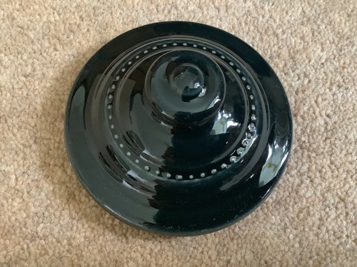 Stilton pot lid black - stilton,