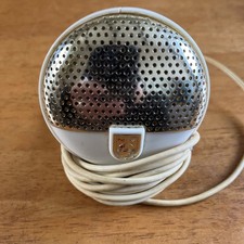 Vintage Philips Microphone With Built In Stand. EL3750/00.  Not Tested