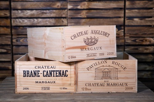 French wine box crate - box, 6