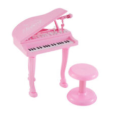 37 Keys Kids Piano Keyboard Electronic Musical Instrument w/ Stool & Microphone