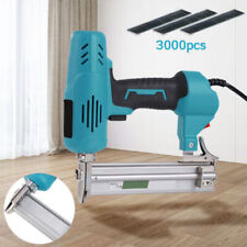 2600W Nail Gun Staple Electric Heavy Duty Stapler Nailer Carpentry & 3000 Nails
