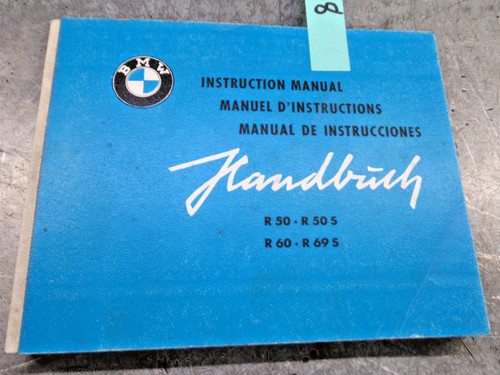 Bmw owners manual book - book, r50