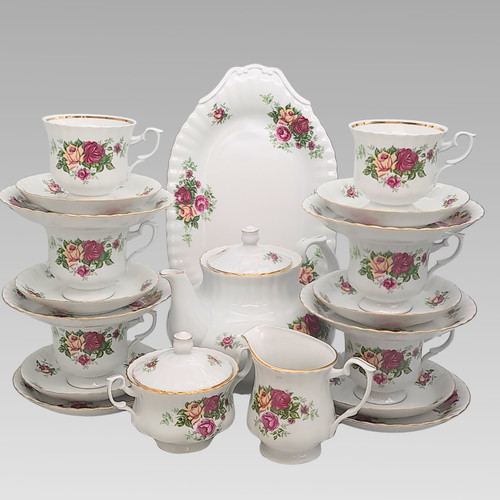 Chodziez poland 22pc tea set - tea,