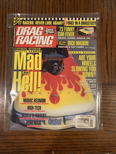 Drag racing monthly september - drag,