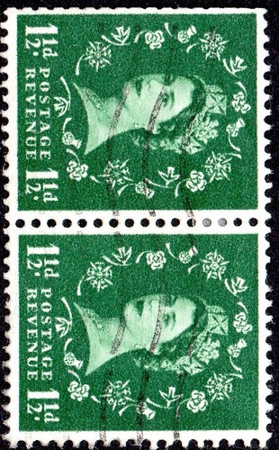 1961 572b d - 1961, 1½d