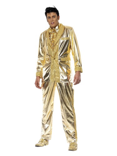 Elvis costume gold - elvis, costume,