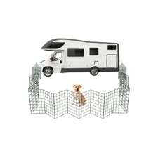 Outdoor Foldable Dog Fencing for Caravan, Motorhome, Pitch 100mm x 125mm mesh