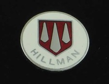 Hillman Classic Car Metal / Enamel Lapel Pin Badge