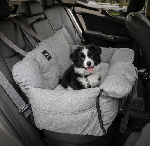 Dog car booster - dog, seat