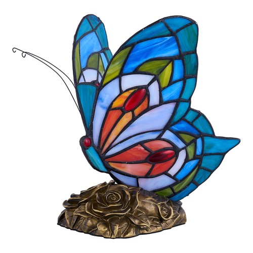 Tiffany butterfly 22cm table - tiffany,