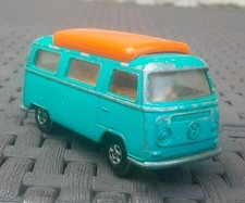 Matchbox Superfast Volkswagen Camper Dormobile No23 1970 Blue