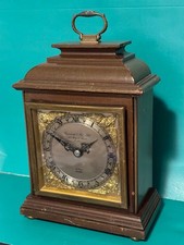 VINTAGE ELLIOTT LONDON MANTEL CLOCK RETAILED GARRARD & CO WORKING REQUIRES TLC