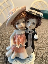 Vintage SIGNED Zampiva Couple