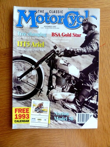 Classic motorcycle magazine - classic,