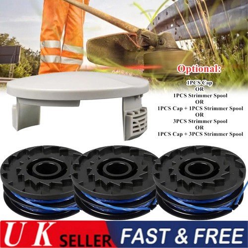 Strimmer spool line cap - spool, for
