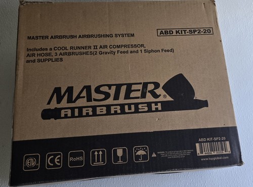 Master airbrush kit with cool - with,