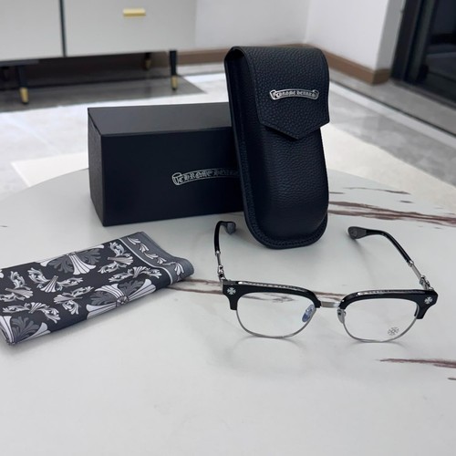 Chrome hearts eyeglasses black - chrome,