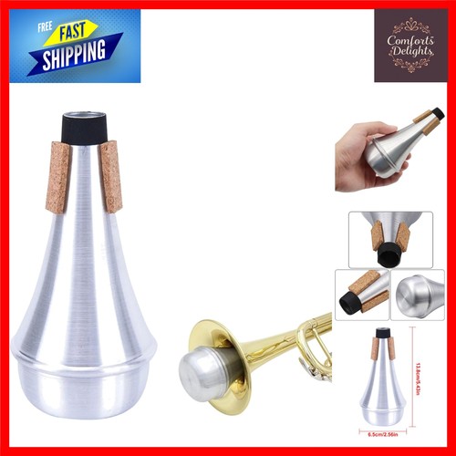 Aluminium straight trumpet - aluminium,