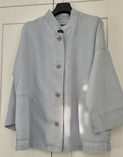 OSKA Grey Lyocell Linen Shirt