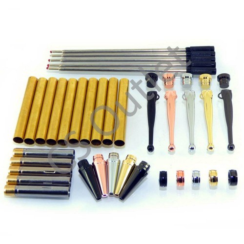 Fancy slimline pen kits - fancy,