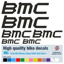 BMC bike decals labels with free bike protection (21 pack) - 20+ colours