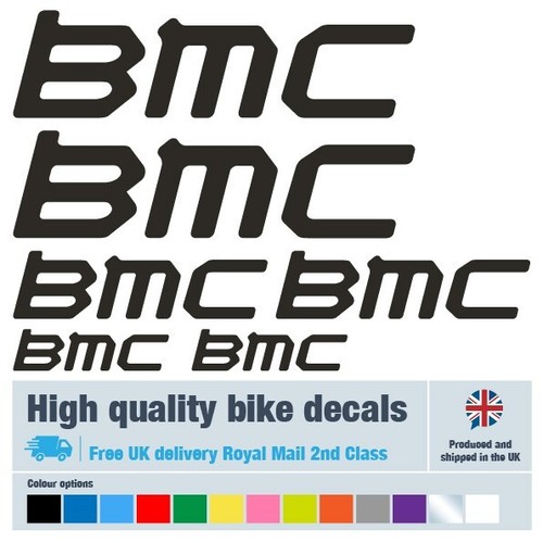Bmc bike decals - decals, with