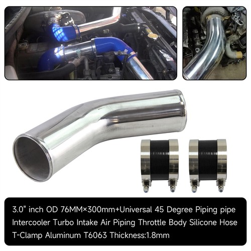 Degree 76mm aluminum - 45, 3.0"