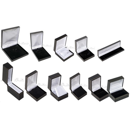 Leatherette jewellery boxes - leatherette,