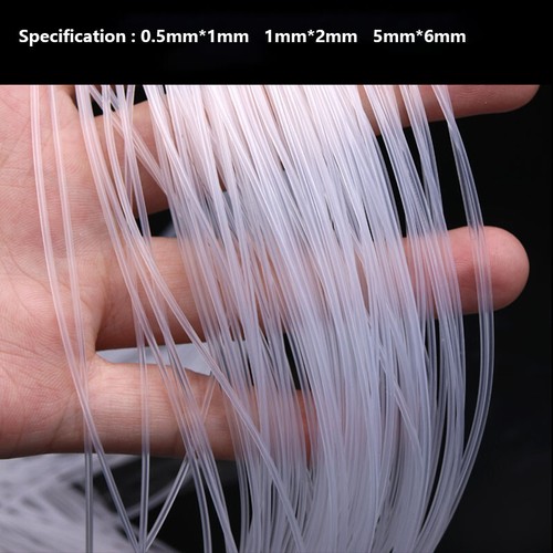 Transparent silicone tube - transparent, high
