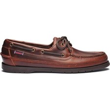 Sebago Schooner Mens Vintage Leather Boat Deck Shoes Size 8-12