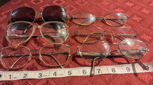 Lot vintage eyeglasses - of, 6