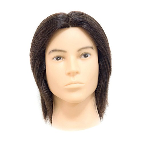 Barber training men mannequin - barber,