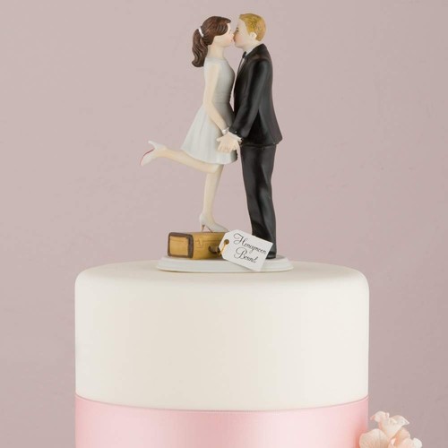 Wedding cake topper kiss and - wedding, a