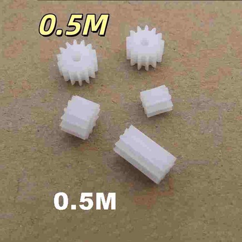 Pinions gear plastic toothed - plastic,
