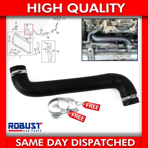 Upper top radiator hose - hose, pipe