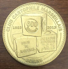 MDP 2013 MARSEILLE SOAP MEDAL COIN OF PARIS TOKEN MEDALS TOKENS COINS