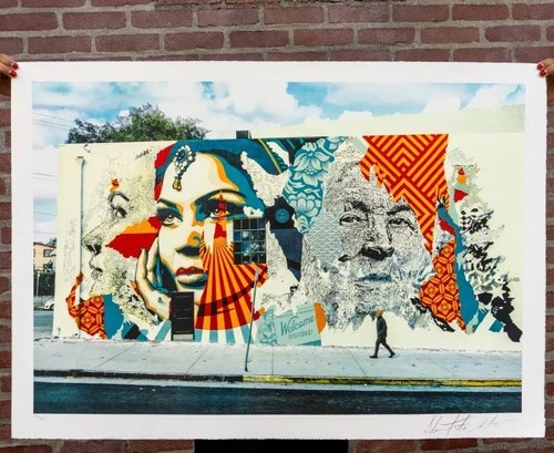 Shepard fairey vhils 2020 - fairey, x