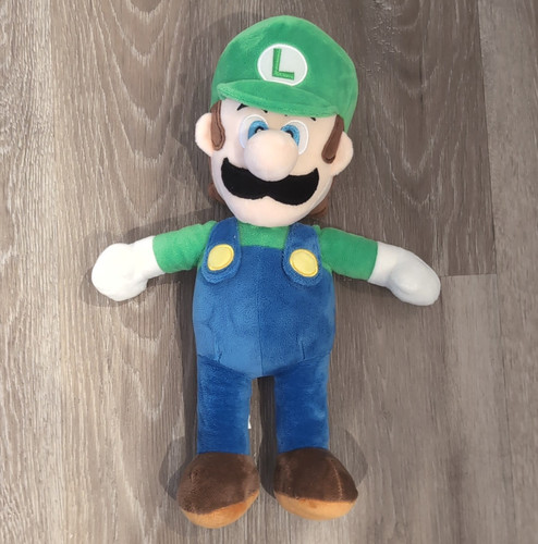 Luigi super mario - bros., plush