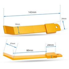 Bicycle Brake Piston Press Tool Aluminum Alloy for Hydraulic Discs