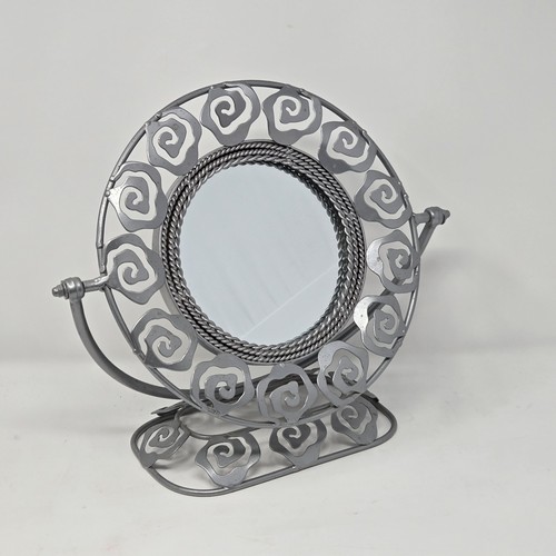 Vintage metal tabletop vanity - tabletop,